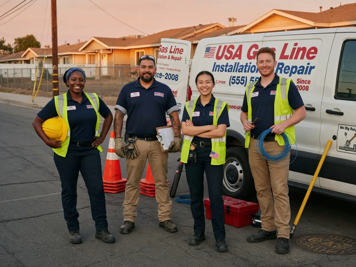 Gas Line Installation company in Inkom, ID